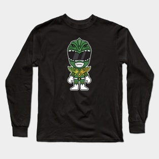 Chibi Tommy Green Ranger Long Sleeve T-Shirt